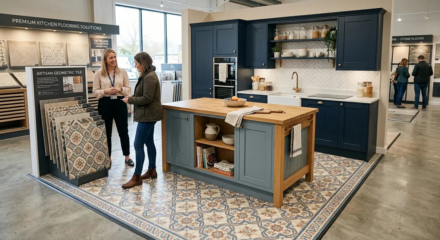 Kitchen floor display